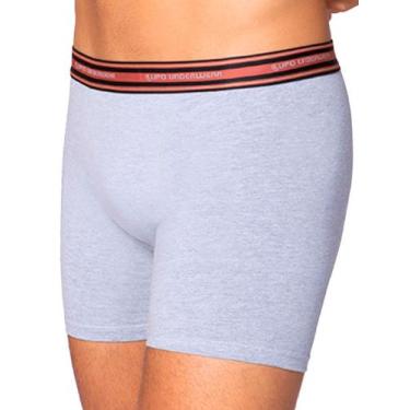 Imagem de Cueca Boxer Lupo 523-003, Cinza, GG