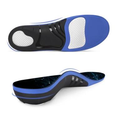 Imagem de Palmilhas ortopédicas Trooer Plantar Fasciitis High Arch Support