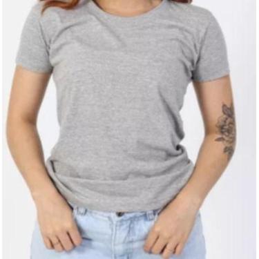 Imagem de Camiseta Feminina Luau Brasil  Básica e Confortável em 100 Algodão, Me