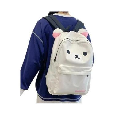 Imagem de Mochila Kawaii Bear Rilakkuma De Grande Capacidade, Estilosa, Para Est