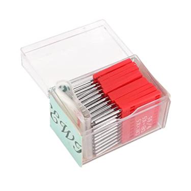 Imagem de Agulhas para máquina de costura 100pcs DBxK5 Agulhas para máquina de bordar Universal Agulhas de ponto regular para tamanho industrial 9 Material de aço premium Forte durável à
