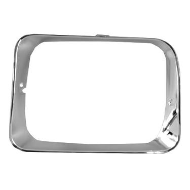 Imagem de I-MATCH AUTO PARTS Moldura da porta do farol dianteiro esquerdo do motorista para picape Dodge 1992-1993 e carregador Ram 55054645 CH2512118