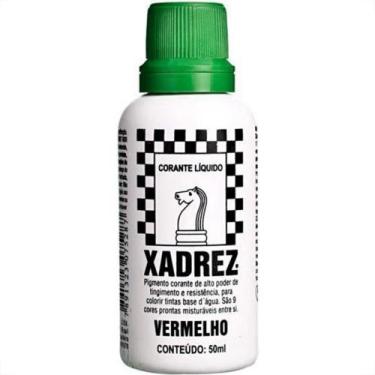 Imagem de Corante Xadrez Verde 50Ml Para Tinta - Kit C/12 - XADREZ CORANTE