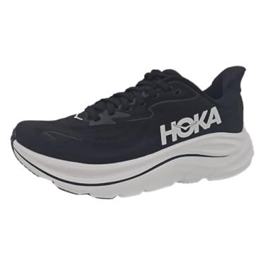 Imagem de HOKA Tênis feminino Clifton 10, Preto/branco, 9 Wide
