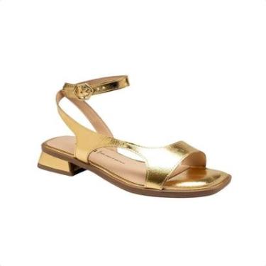 Imagem de Sandália Feminina Salto Baixo Grosso Dakota-Feminino