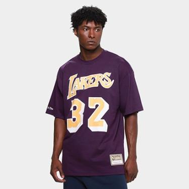Imagem de Camiseta NBA Mitchell & Ness Johnson Masculina-Masculino