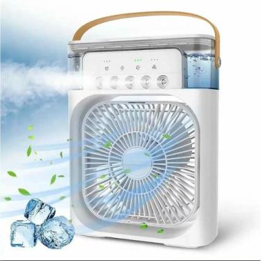 Imagem de Mini Ventilador Portátil Usb Silencioso Com Água Ar Puro - Climatizado