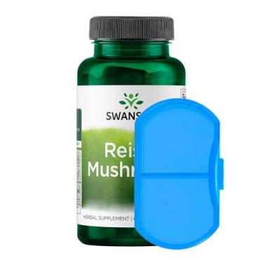 Imagem de Porta Cápsulas/Comprimidos + C.o.g.u.m.e.l.o. R.e.i.s.h.i. 60 Cáps Made Usa/Importado