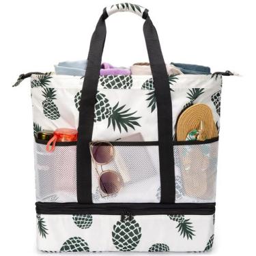 Imagem de Bolsa de Playa Impermeable y Resistente a la Arena JIANYA con Enfriado