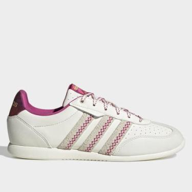 Imagem de Tênis Adidas Barreda Lo Feminino, Branco, Rosa, 36