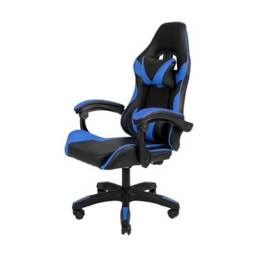 Imagem de Cadeira Gamer Sniper Healer Preto/Azul