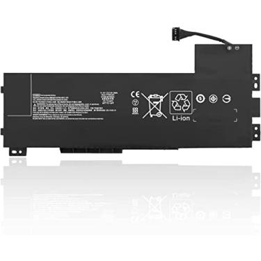 Imagem de 11.4V 90Wh VV09XL笔记本电脑更换电池兼容Compatible for HP ZBook 15 G3 G4 Mobile Workstation Series HSTNN-DB7D HSTNN-C87C 808398-2B1 808398-2C1 808452-001
