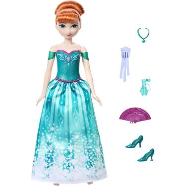 Imagem de Boneca Anna Frozen Spin E Reveal Mattel - JBG60