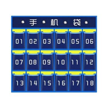 Imagem de Bolsa De Armazenamento Para Celulares De Sala De Aula, Organizador Por