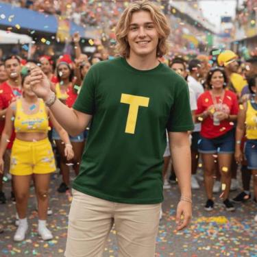 Imagem de Camisa Camiseta Unissex Fantasia Alvin E Os Esquilos Simon Theodore Gr