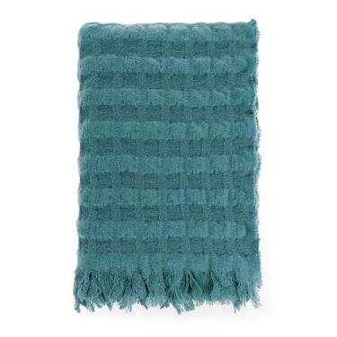 Imagem de Manta Decorativa Tricot Campos 120 x 170 - Karsten, SALVIA