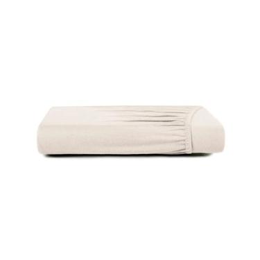 Imagem de Lençol Casal Malha Fio Penteado Altenburg Bege, UN, Bege