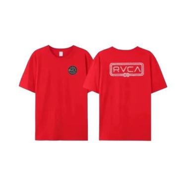 Imagem de Camiseta Masculina Oversized Volcom Com Estampa Gráfica 2024 Moda Casu