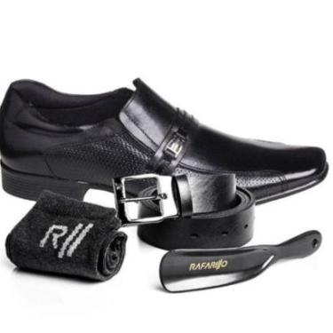 Imagem de Sapato Social Rafarillo Kit 4 em 1 34064-100T -Masculino