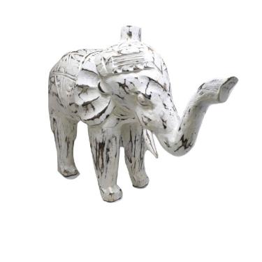 Imagem de Elefante Tradicional Bali Patina 30X35Cm