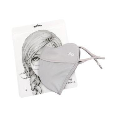 Imagem de Máscara De Seda Gelada Fina Para Proteção Facial E Ocular No Verão, Id