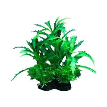 Imagem de Decoração Para Aquário: Plantas Artificiais De 14cm, 12 Tipos De Grama