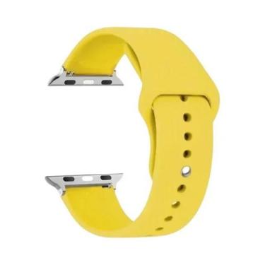 Imagem de Pulseira De Silicone Para Apple Watch Série 7 6 5 4 3 SE 8 Ultra 38mm 