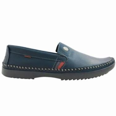 Imagem de Sapato Masculino Casual Dia a Dia Mocassim em Couro Free Way Loganx-5-Masculino