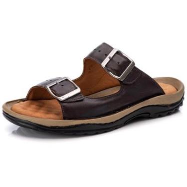 Imagem de Chinelo Ranster Masculino Artesanal em Couro legítimo – Conforto e Durabilidade-Masculino