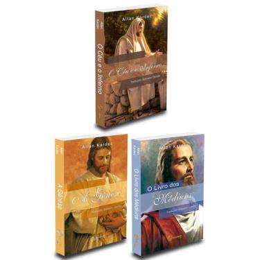 Imagem de Kit O Livro dos Médiuns + A Gênese + O Céu e O Inferno - BOA NOVA