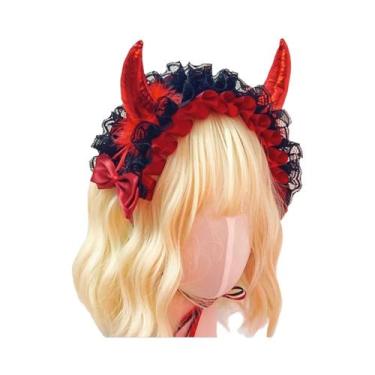 Imagem de Tiara De Morcego Para Crianças, Acessório De Cabelo Para Festas De Hal