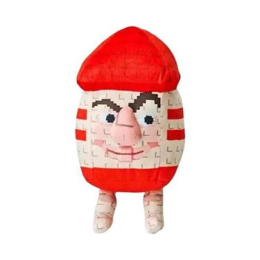 Imagem de Boneco De Pelúcia Fofo De 25cm Do Jogo Brainrot, Decoração De Quarto P