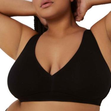 Imagem de Sutiã Triângulo Sustentação Hering, Hrg1a, Preto, XG