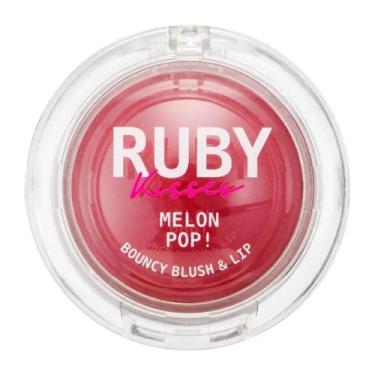 Imagem de Blush melon pop bl bouncy rosy pop ruby kisses - KISS NEW YORK