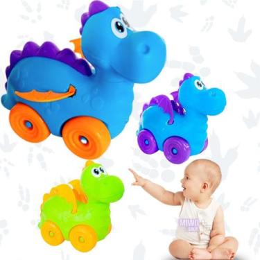 Imagem de Brinquedo Carrinho Dragossauro Bate Asas, Mexe Cabeça, Som, Dinossauro