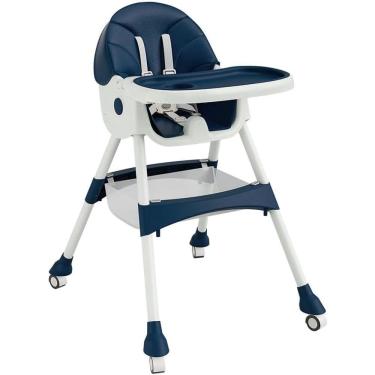 Imagem de Cadeira De Alimentação Azul Reclinável e Dobravel Zippy Toys