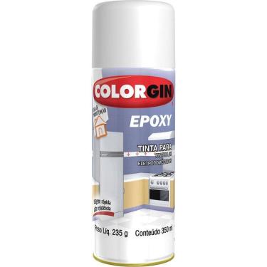 Imagem de Tinta Spray Epoxy Branco 350ml - COLORGIN