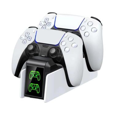 Imagem de Carregador Rápido DualSense PS5 Bee's Nest BEBONCOOL FC401 Suporte Par