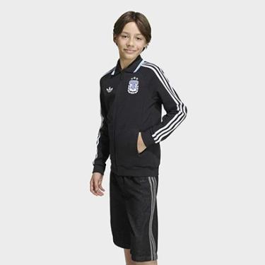 Imagem de Jaqueta Infantil Seleção Argentina Away 2026 Hino Adidas Originals-Unissex