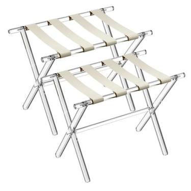 Imagem de Suporte para malas Sumerflos em acrílico dobrável 43 x 68 x 57 cm, 45 