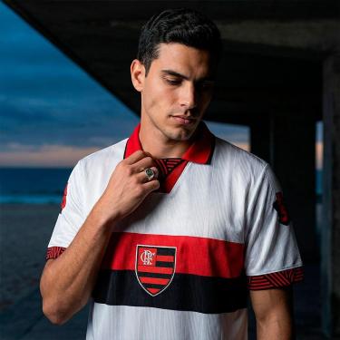 Imagem de Camisa Flamengo Retrô 1996 Away Masculina-Masculino