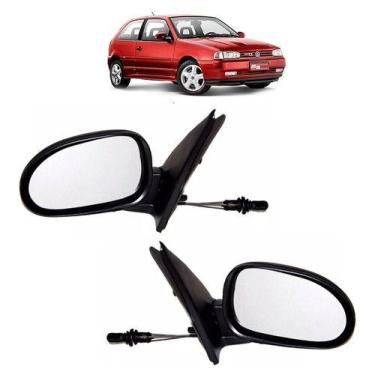 Imagem de PAR Retrovisor VW Gol Parati G2 1995 1996 1997 1998 1999 com Controle 