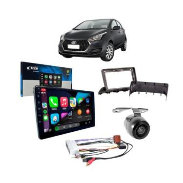 Imagem de COMP HB20 2017 a 2020 Central Multimídia 9" 2+32GB + Kit Chicote Anten