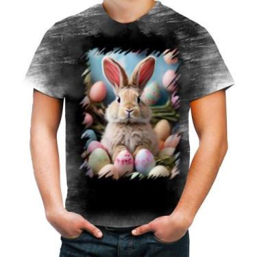 Imagem de Camiseta Desgaste Coelhinho da Páscoa Realista Real 5 - Kasubeck Store