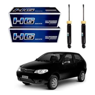 Imagem de Par Amortecedor Traseiro Fiat Palio 1.0 2005 A 2017 - Nakata