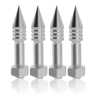 Imagem de Spikes para Caixas Acústicas Monosaudio - 4 Peças - Antivibração - Pra