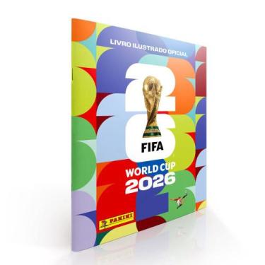 Imagem de Kit Álbum Brochura com 12 Envelopes de Figurinhas Copa do Mundo FIFA 2