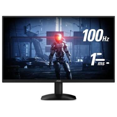 Imagem de Monitor AOC 23,8 100Hz Led Full Hd VGA/HDMI/VESA 1ms Com ajuste de Alt