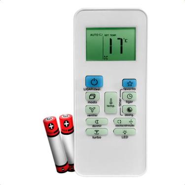 Imagem de Controle Remoto Compatível com Ar Condicionado Carrier Springer Modelo
