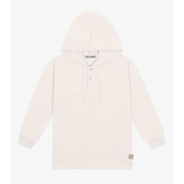 Imagem de Camiseta Com Capuz Masculina Flamé Trick Nick Bege, 4, Bege